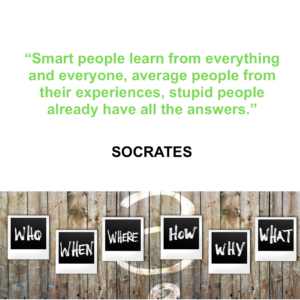 Smart people learn from everyone